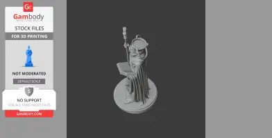 Saint Annuario Pontificio - Devotional Statue - STL 3D Print