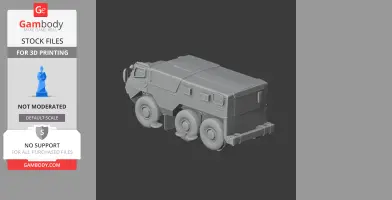 Anoa (armoured personnel carrier) - Tank Model STL