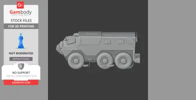 Anoa (armoured personnel carrier) - Tank Model STL