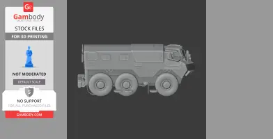 Anoa (armoured personnel carrier) - Tank Model STL