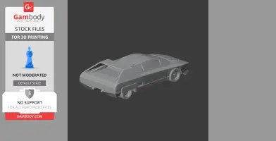 Alfa Romeo Navajo - Scale Vehicle STL