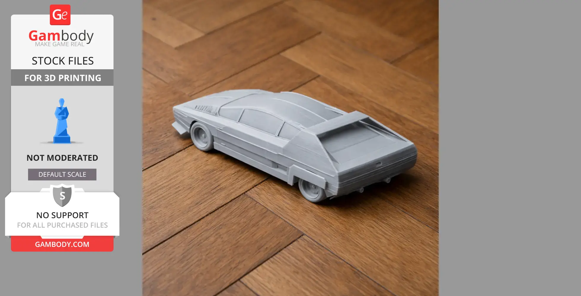 Alfa Romeo Navajo - Scale Vehicle STL