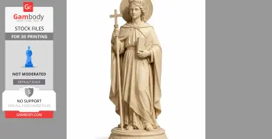 Saint Ansanus - Devotional Statue - STL 3D Print