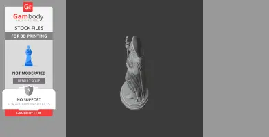 Saint Ansanus - Devotional Statue - STL 3D Print
