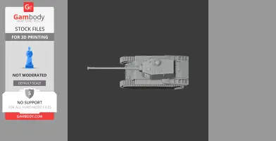 ARL 44 tank - Tank Model STL