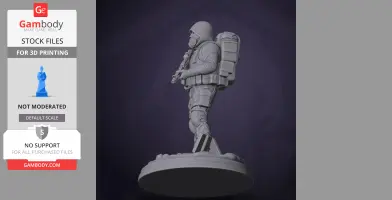 Skif - S.T.A.L.K.E.R. 2: Heart of - Character Figure STL