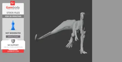 Bagualosaurus - Prehistoric Animal STL