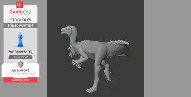 Bagualosaurus - Prehistoric Animal STL