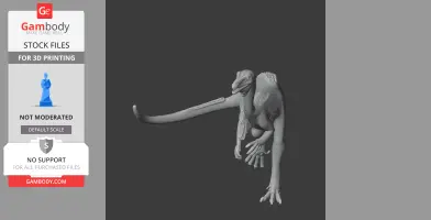 Bagualosaurus - Prehistoric Animal STL