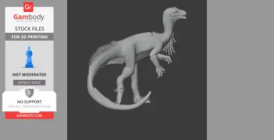 Bagualosaurus - Prehistoric Animal STL