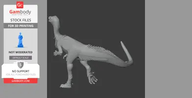 Bagualosaurus - Prehistoric Animal STL