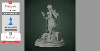 Eupha - Metaphor: ReFantazio - Character Figure STL