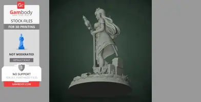 Eupha - Metaphor: ReFantazio - Character Figure STL