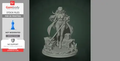 Eupha - Metaphor: ReFantazio - Character Figure STL