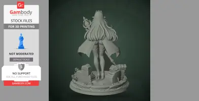 Eupha - Metaphor: ReFantazio - Character Figure STL