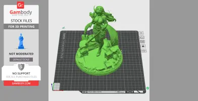 Eupha - Metaphor: ReFantazio - Character Figure STL