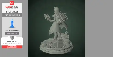 Eupha - Metaphor: ReFantazio - Character Figure STL