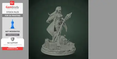 Eupha - Metaphor: ReFantazio - Character Figure STL