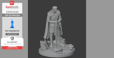 Hans Capon Kingdom Come Deliverance - Character Figure STL