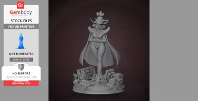 Queen - Deltarune - Character Figure STL