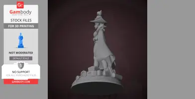 Queen - Deltarune - Character Figure STL