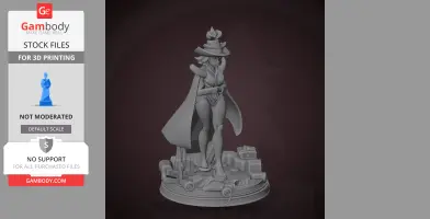 Queen - Deltarune - Character Figure STL