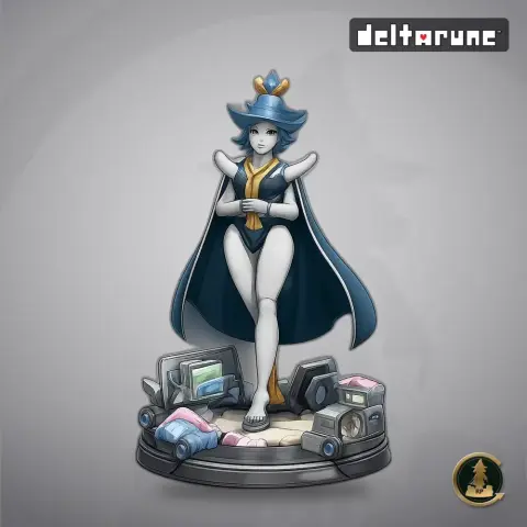 Queen - Deltarune - Character Figure STL