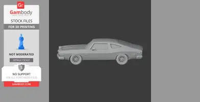 AMC Matador - Scale Vehicle STL