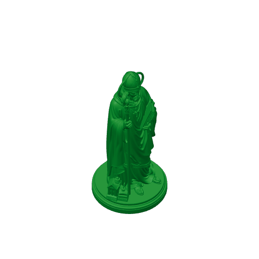 Saint Ansegisus - Devotional Statue.3mf