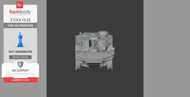 Armored car (military) - Tank Model STL