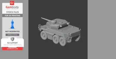 Armored car (military) - Tank Model STL