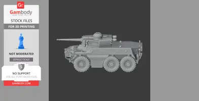 Armored car (military) - Tank Model STL