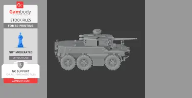 Armored car (military) - Tank Model STL