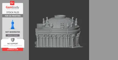 Sanssouci Palace - Architecture STL