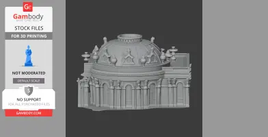 Sanssouci Palace - Architecture STL