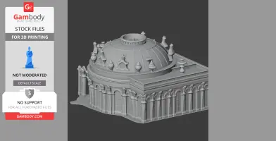 Sanssouci Palace - Architecture STL