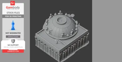 Sanssouci Palace - Architecture STL