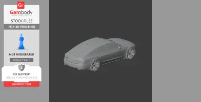 Audi A7 - Scale Vehicle STL