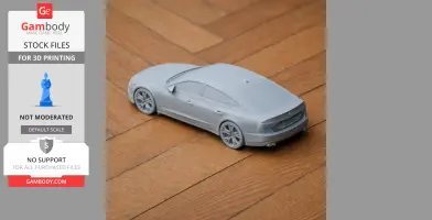 Audi A7 - Scale Vehicle STL