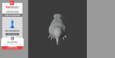 Bahama nuthatch - Prehistoric Animal STL