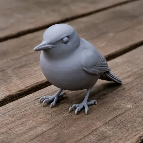 Bahama nuthatch - Prehistoric Animal STL