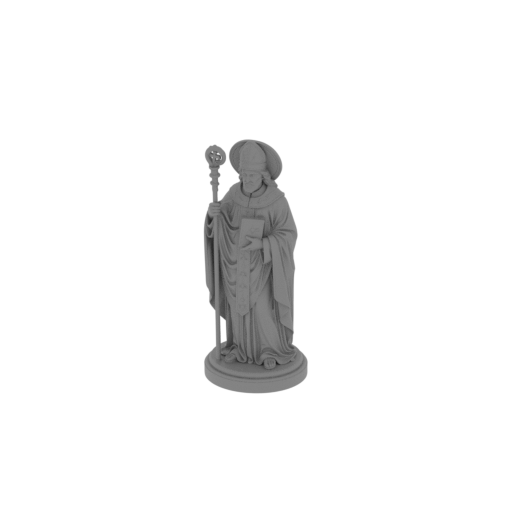 Saint Anselm of Canterbury - Devotional Statue.stl