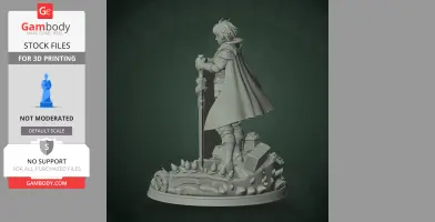 Forden - Metaphor: ReFantazio - Character Figure STL