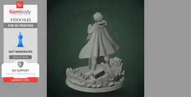 Forden - Metaphor: ReFantazio - Character Figure STL