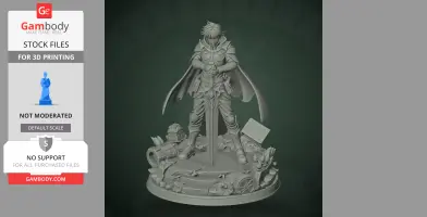 Forden - Metaphor: ReFantazio - Character Figure STL
