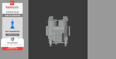 Austin armoured car - Tank Model STL