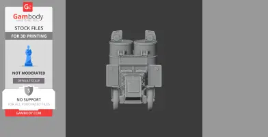 Austin armoured car - Tank Model STL