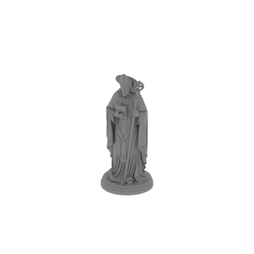 Saint Anselm of Lucca - Devotional Statue.stl