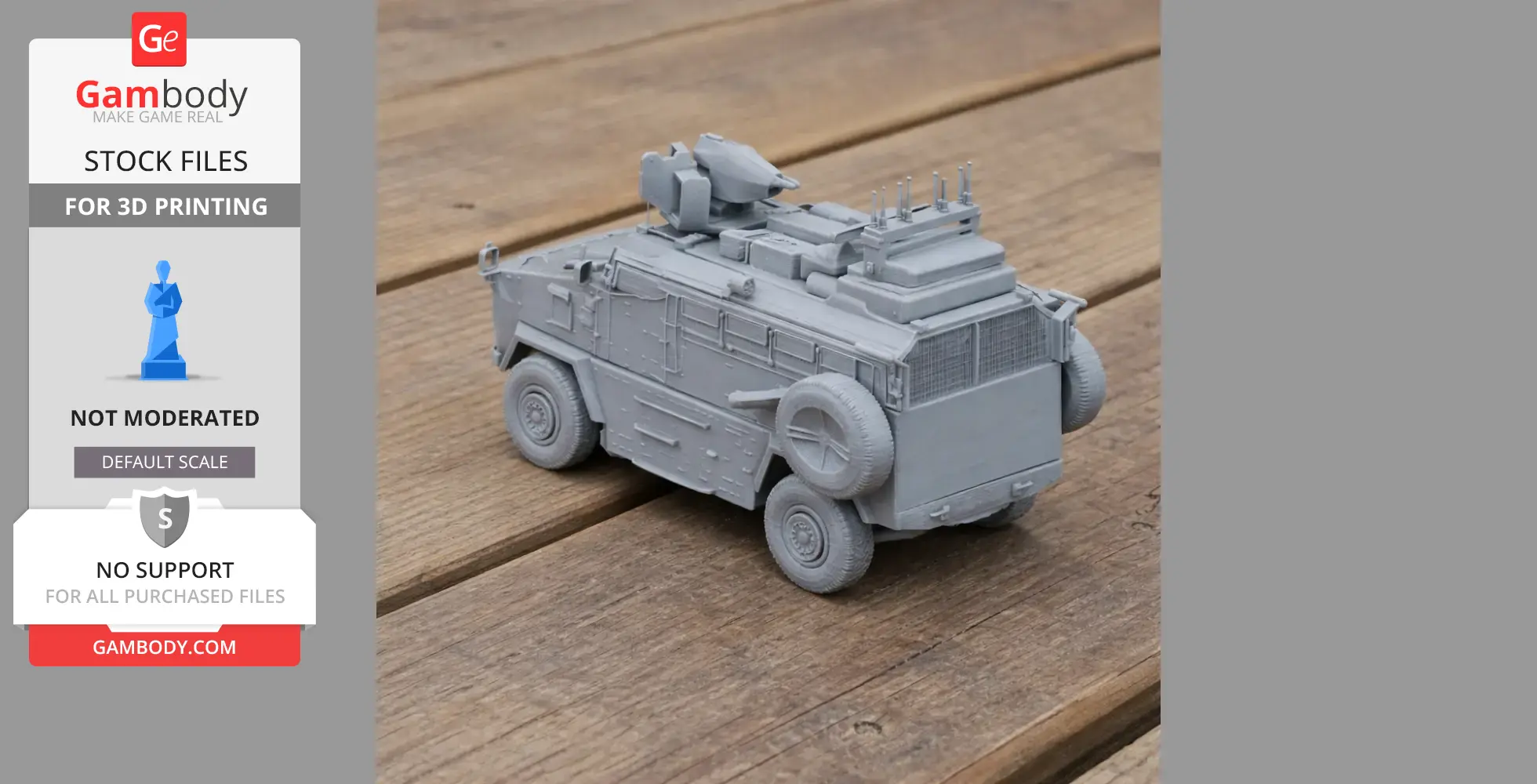 BMC (Turkey) - Tank Model STL