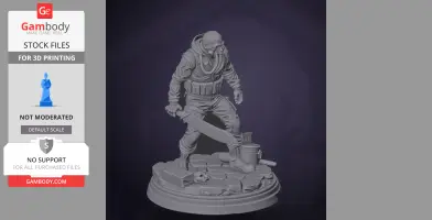 Snork - S.T.A.L.K.E.R. 2: Heart of - Character Figure STL